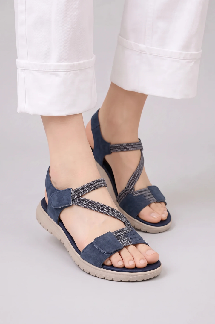 椿|クロスストラップサンダル