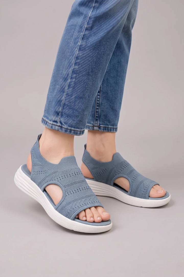 アスター｜ニットスリングバックサンダル